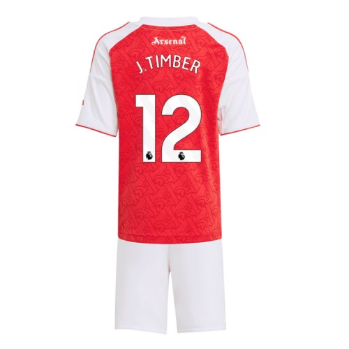 Arsenal Jurrien Timber #12 Hemmaställ Barn 2025-26 Kortärmad (+ Korta byxor) Arsenal Jurrien Timber #12 Hemmaställ Barn 2025-26 Kortärmad (+ Korta byxor)